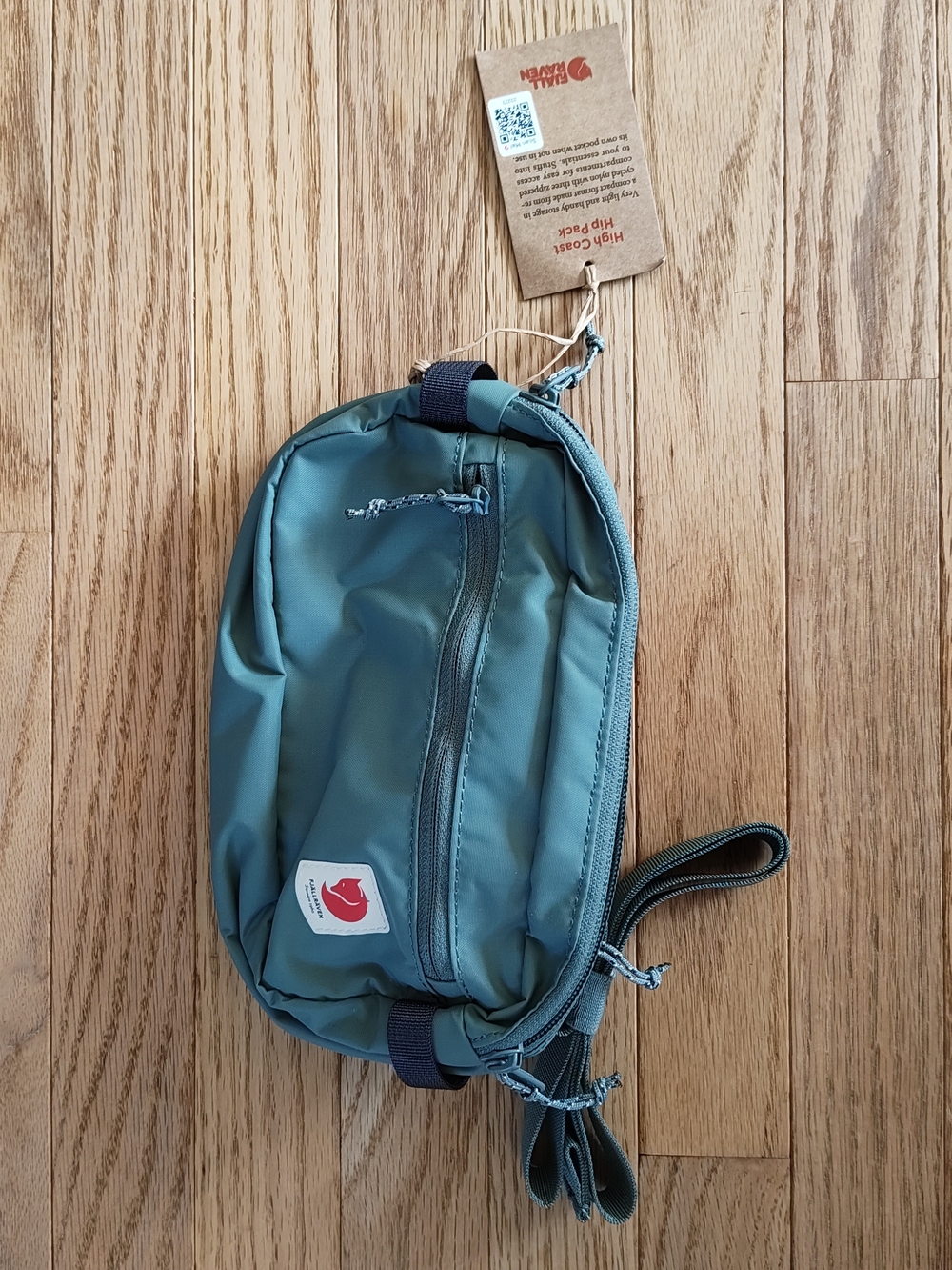 Fjallraven Teal Waist Pack - Compact Sling Bag